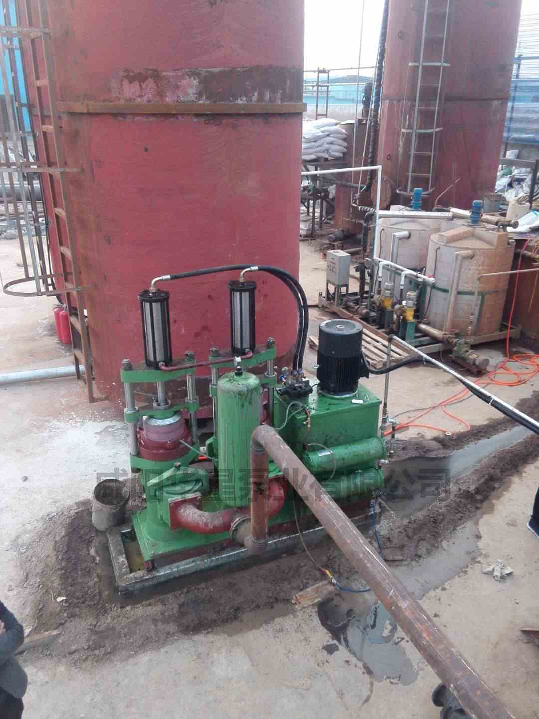 華星YBH300-70節能陶瓷柱塞泵在造紙行業使用現場