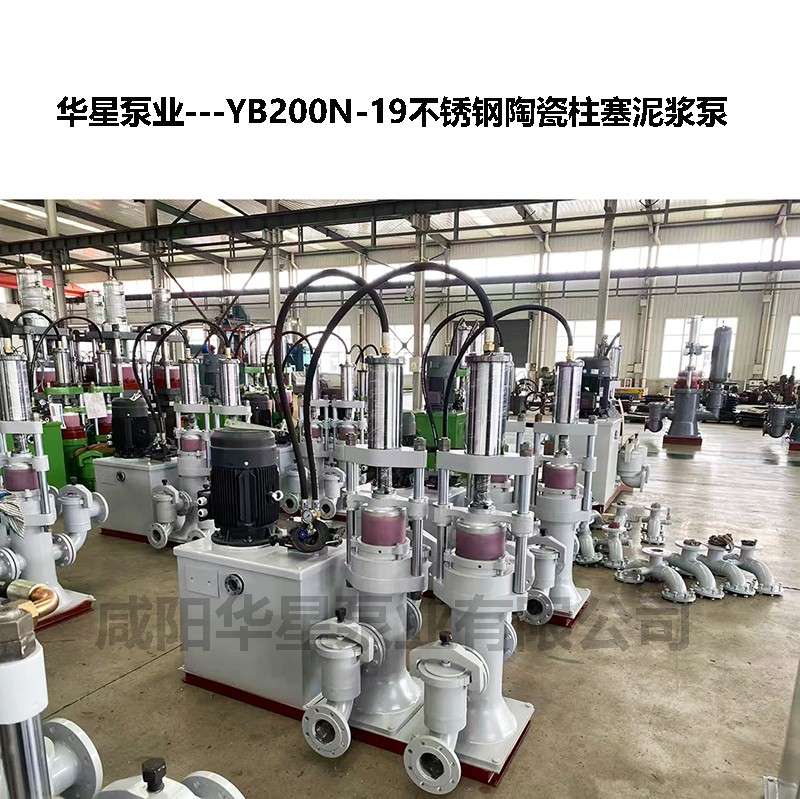 YB200N-19不銹鋼陶瓷柱塞泥漿泵-13 YB200N-19不銹鋼陶瓷柱塞泥漿泵-13
